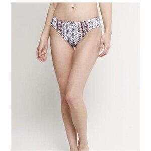 NEW La Blanca Sorrento Side Shirred Hipster Bikini Bottom Women's 14